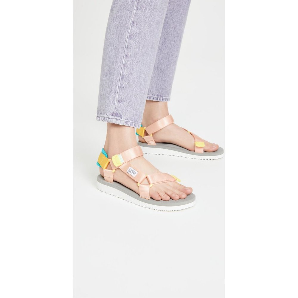 Suicoke Depa-Cab Pink Sandals Womens Size 9 39.5